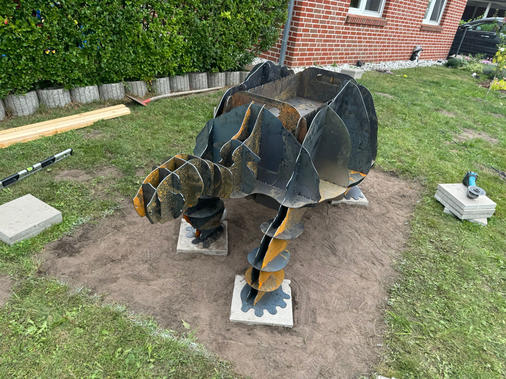 Schildkröte aus Metall